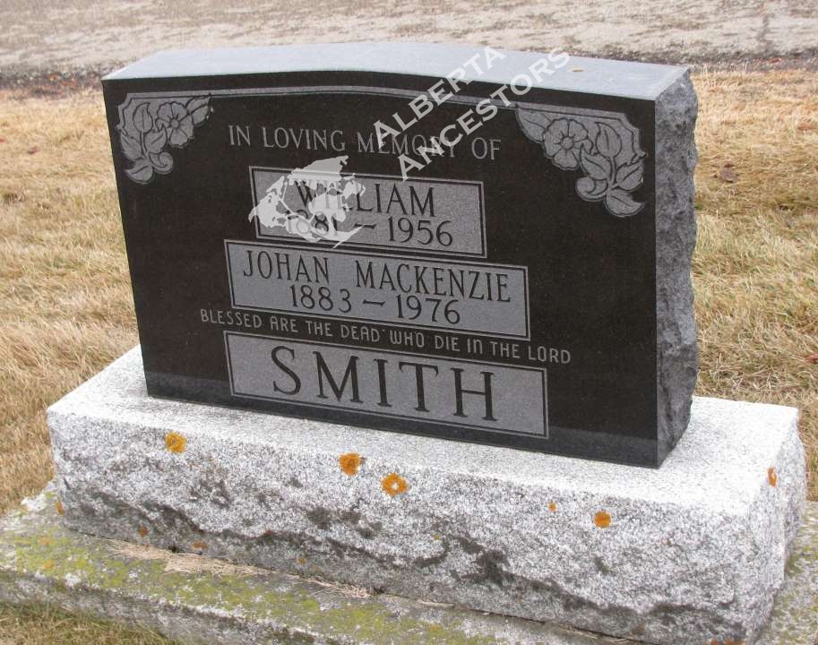 Johan Mackenzie Smith (1883-1976) - Discover Alberta Ancestors