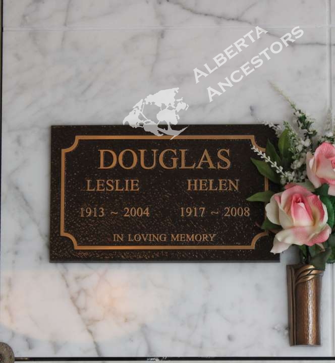 Leslie Douglas (1913-2008) - Discover Alberta Ancestors