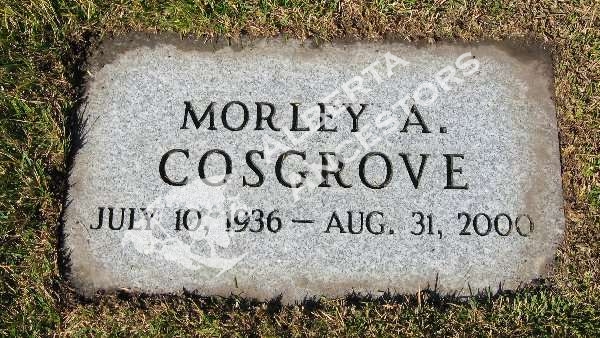 Morley A. Cosgrove (1936-2000) - Discover Alberta Ancestors